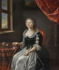 Sitzende Dame Am Fenster