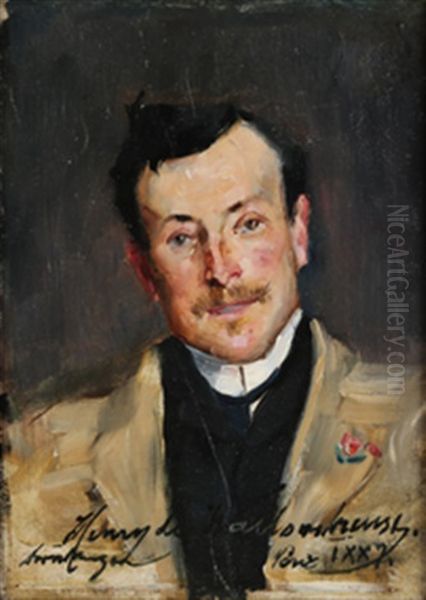 Portrett Av Henri De Vallombreuse (1856-1919) - view 1
