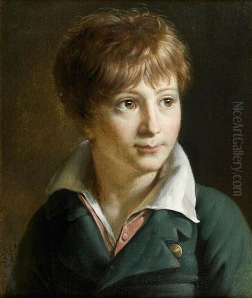 Portrait De Jeune Homme En Buste - view 1
