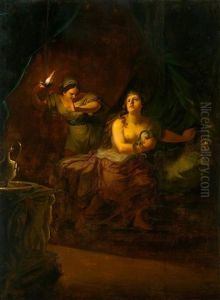 The Death Of Cleopatra by Johann Jakob Dorner the Elder