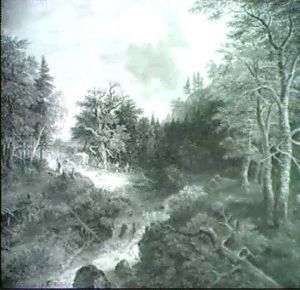 Waldlandschaft Im Fruhherbst by Johann Jakob Dorner the Younger