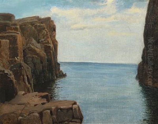 Rocky Coast From Bornholm - view 1
