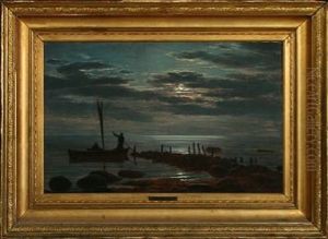 Seascape At Full Moon Seascape At Full Moon