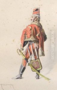 A French Soldier by Edouard Armand-Dumaresq