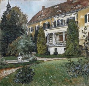 Mittel-steinkirch (rittergut Meffersdorf, Niederschlesien) by Ferdinand Dorsch