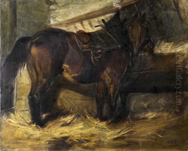 Cheval A L'ecurie - view 1