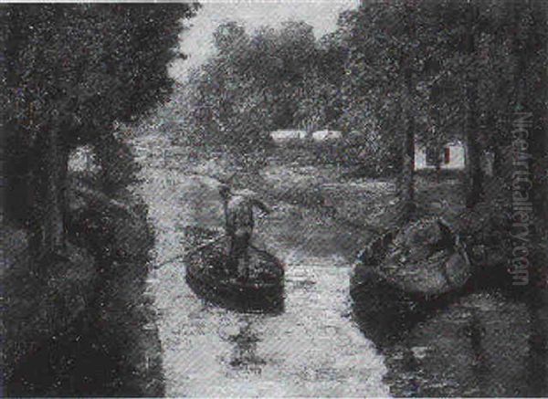 Kahnfahrer Auf Dem Fleet - view 1