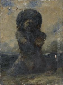 Portrait D'un Chien Faisant Le Beau
Toile by Edouard Armand-Dumaresq