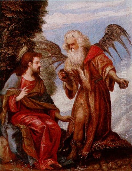 The Temptation Of Christ - view 1