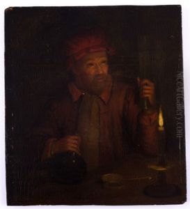 Der Weinkenner by Gerrit Dou