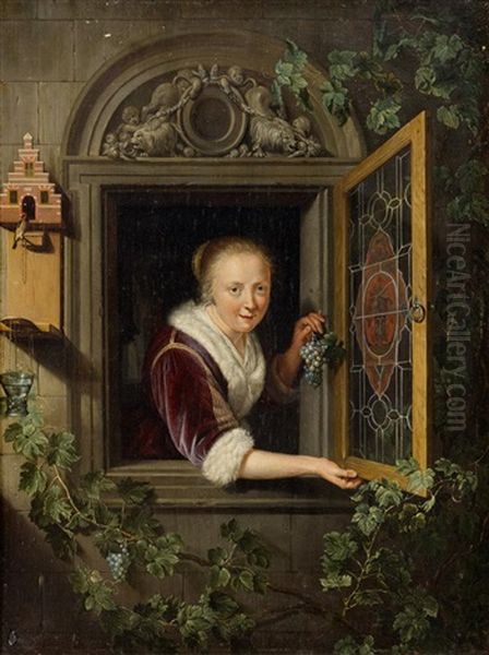 Lady At A Window - view 1