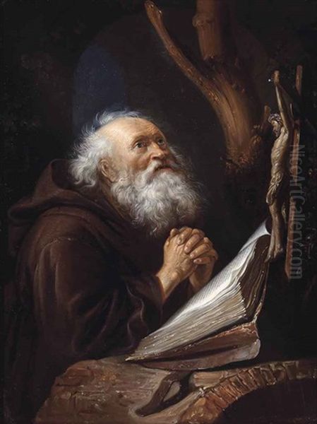 Saint Jerome In Prayer - view 1
