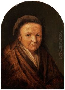 Brustbild Einer Alten Frau by Gerrit Dou