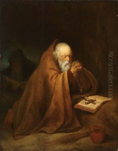 The Hermits At Prayer