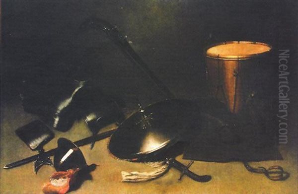 Nature Morte D'attributs Militaires - view 1