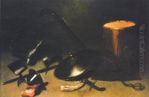 Nature Morte D'attributs Militaires