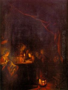 La Lecon Du Soir by Gerrit Dou