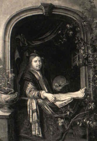 Ein Maler Am Offenen Fenster - view 1