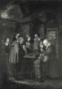 Quack Doctor by Gerrit Dou