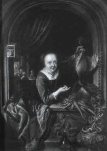 A Kitchen Maid In A Casement