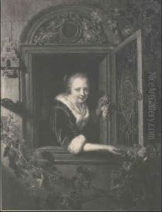 La Cueilleuse De Raisins by Gerrit Dou