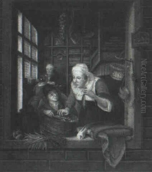 Interior With Figures - view 1
