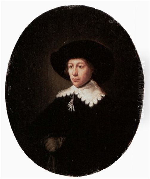 Portrait Of An Elegant Young Man Possibly A Guild Member - view 1