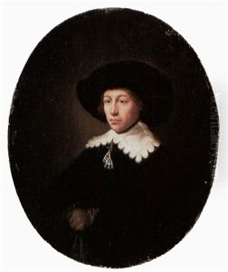 Portrait Of An Elegant Young Man Possibly A Guild Member