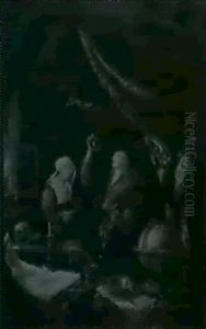Die Liebeskranke by Gerrit Dou