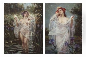Water Nymphs by Franz Bohumil Doubek