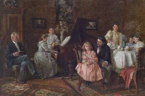 Familie Im Musikzimmer - view 1