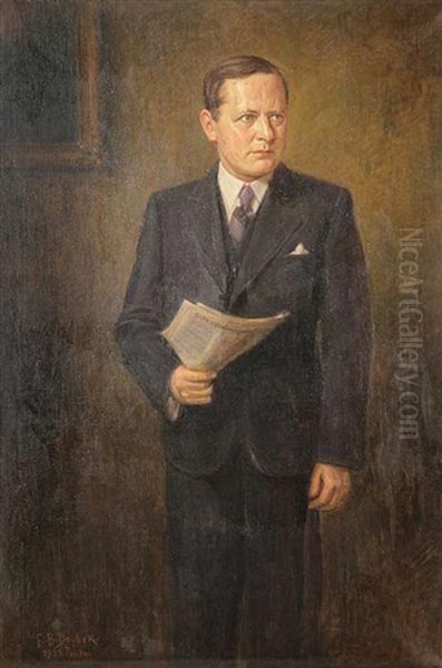A Portrait Of Prof. Jaroslav Alois Malkovsky - view 1