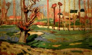 Paysage A La Digue, Printemps by Henri Doucet