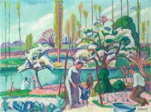 A Printemps by Henri Lucien Doucet