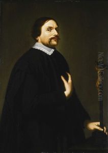 Portrait Of A Prelate by Gerard Douffet