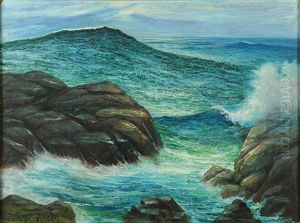 Rising Tide, Carmel, California by Paul Dougherty