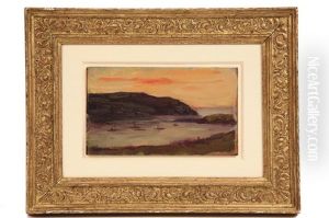 Sunset Monhegan by Paul Dougherty
