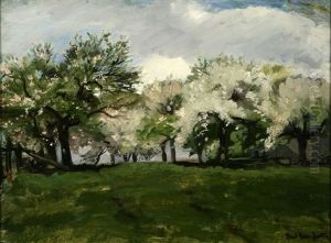Flowering Fruit Trees, Carmel by Paul Dougherty