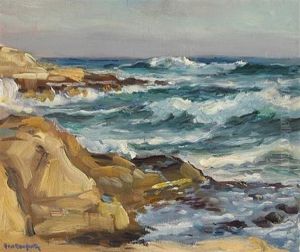 Coast Of Big Sur by Paul Dougherty