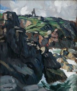 Coastal Cliffs by Paul Dougherty
