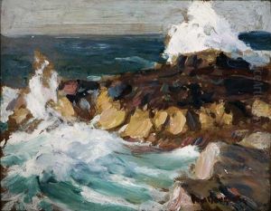 Rocks And Surf