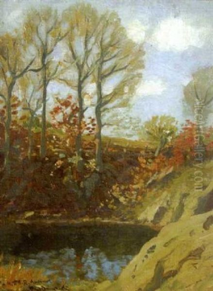 Impressionist Autumn Landscape - view 1