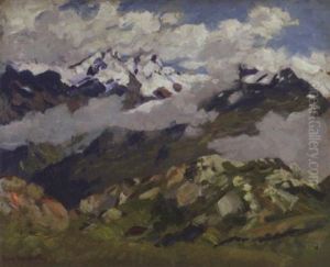 Snowcapped Mountains by Paul Dougherty