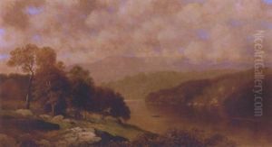 Autumn River Landscape by Thomas Doughty