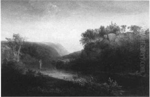 View On The Hudson Near West Point by Thomas Doughty