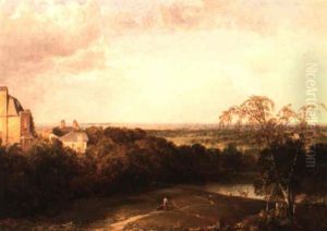 View Toward London From Hampstead Heath