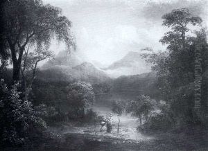 A View Of Lake George by Thomas Doughty