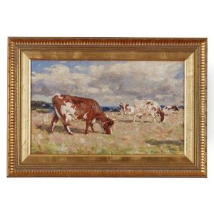 Cattle In A Field by Andrew Douglas
