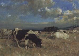 Cattle In The Highlands by Andrew Douglas