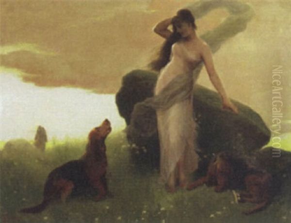Venus And The Hounds Of Adonis - view 1